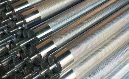 輥筒滾花加工廠家，輥筒鍍鋅加工，重型輥筒加工